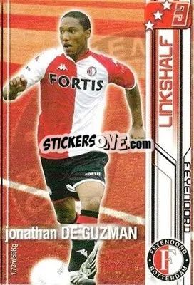 Sticker Jonathan De Guzmán - All Stars Eredivisie 2007-2008 n. 102 - Magicboxint