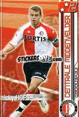 Sticker Nicky Hofs - All Stars Eredivisie 2007-2008 n. 106 - Magicboxint