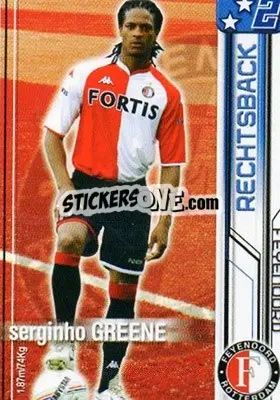 Sticker Serginho Greene - All Stars Eredivisie 2007-2008 n. 108 - Magicboxint