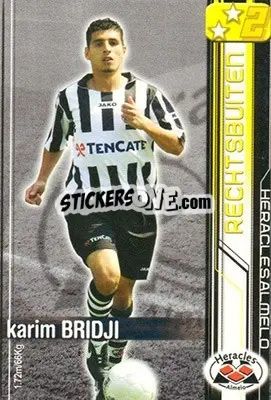 Sticker Karim Bridji - All Stars Eredivisie 2007-2008 n. 119 - Magicboxint