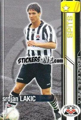 Sticker Srdjan Lakic - All Stars Eredivisie 2007-2008 n. 128 - Magicboxint
