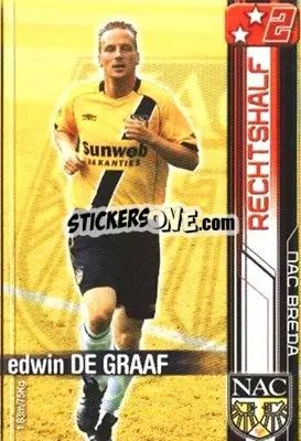 Sticker Edwin De Graaf - All Stars Eredivisie 2007-2008 n. 131 - Magicboxint