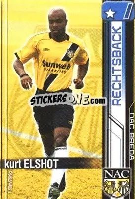 Sticker Kur Elshot - All Stars Eredivisie 2007-2008 n. 136 - Magicboxint