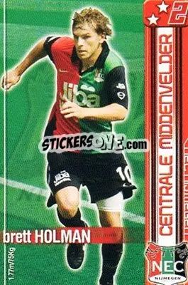 Sticker Brett Holman - All Stars Eredivisie 2007-2008 n. 146 - Magicboxint