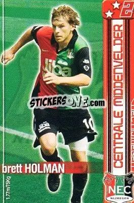 Cromo Brett Holman - All Stars Eredivisie 2007-2008 - Magicboxint