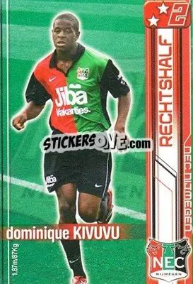 Sticker Dominique Kivuvu - All Stars Eredivisie 2007-2008 n. 147 - Magicboxint