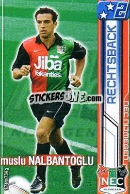 Sticker Muslu Nalbantoglu - All Stars Eredivisie 2007-2008 n. 156 - Magicboxint