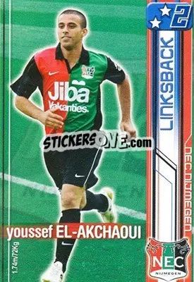 Sticker Youssef El-Akchaoui - All Stars Eredivisie 2007-2008 n. 160 - Magicboxint