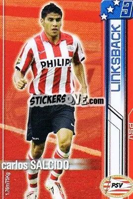 Sticker Carlos Salcido - All Stars Eredivisie 2007-2008 n. 163 - Magicboxint