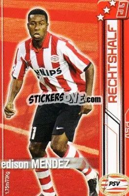 Sticker Edison Mendez - All Stars Eredivisie 2007-2008 n. 166 - Magicboxint