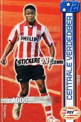 Sticker Eric Addo - All Stars Eredivisie 2007-2008 n. 167 - Magicboxint