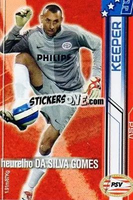 Figurina Heurelho da Silva Gomes - All Stars Eredivisie 2007-2008 n. 168 - Magicboxint