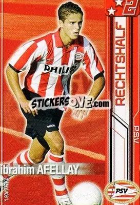 Sticker Ibrahim Afellay - All Stars Eredivisie 2007-2008 n. 169 - Magicboxint