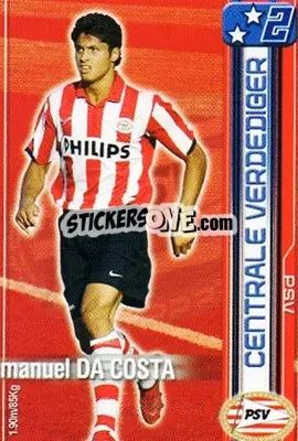 Sticker Manuel Da Costa - All Stars Eredivisie 2007-2008 n. 173 - Magicboxint
