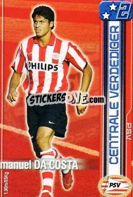 Sticker Manuel Da Costa - All Stars Eredivisie 2007-2008 - Magicboxint