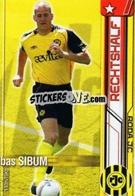 Sticker Bas Sibum - All Stars Eredivisie 2007-2008 n. 178 - Magicboxint