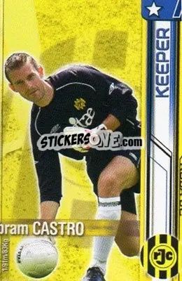 Sticker Bram Castro - All Stars Eredivisie 2007-2008 - Magicboxint