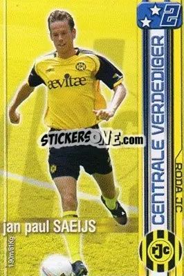 Sticker Jan Paul Saeijs - All Stars Eredivisie 2007-2008 n. 183 - Magicboxint