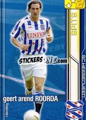 Sticker Geert Arend Roorda - All Stars Eredivisie 2007-2008 n. 195 - Magicboxint