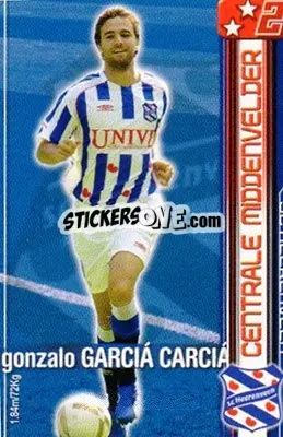 Cromo Gonzalo García García - All Stars Eredivisie 2007-2008 - Magicboxint