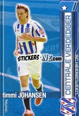 Cromo Timmi Johansen - All Stars Eredivisie 2007-2008 - Magicboxint