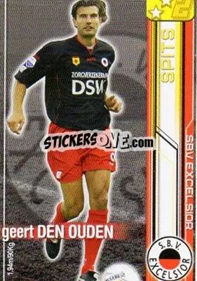 Cromo Geert Den Ouden - All Stars Eredivisie 2007-2008 - Magicboxint