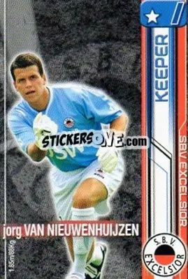 Sticker Jorg van Nieuwenhuijzen - All Stars Eredivisie 2007-2008 - Magicboxint