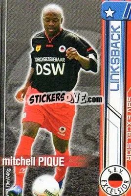 Sticker Mitchell Pique - All Stars Eredivisie 2007-2008 n. 218 - Magicboxint