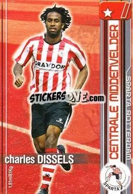 Sticker Charles Dissels - All Stars Eredivisie 2007-2008 n. 227 - Magicboxint
