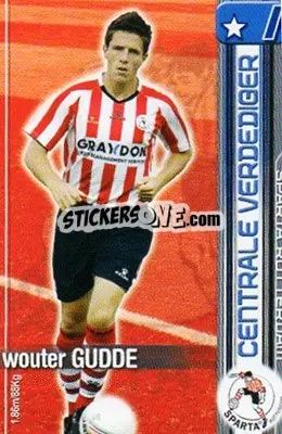 Cromo Wouter Gudde - All Stars Eredivisie 2007-2008 - Magicboxint