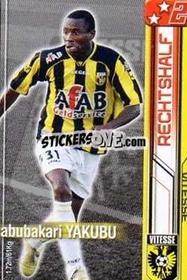 Sticker Abubakari Yakubu - All Stars Eredivisie 2007-2008 n. 242 - Magicboxint
