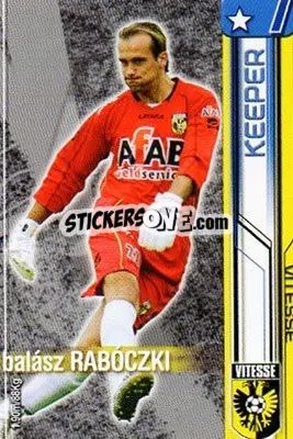 Cromo Balász Rabóczki - All Stars Eredivisie 2007-2008 - Magicboxint