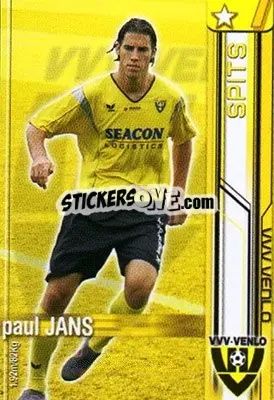 Sticker Paul Jans - All Stars Eredivisie 2007-2008 - Magicboxint