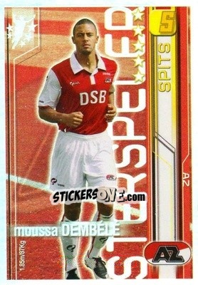 Cromo Mousa Dembélé - All Stars Eredivisie 2007-2008 - Magicboxint