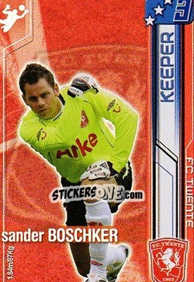 Sticker Sander Boschker - All Stars Eredivisie 2007-2008 n. M10 - Magicboxint