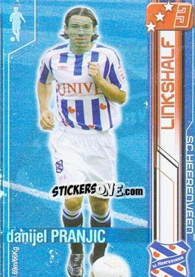 Sticker Danijel Pranjic - All Stars Eredivisie 2007-2008 n. M26 - Magicboxint