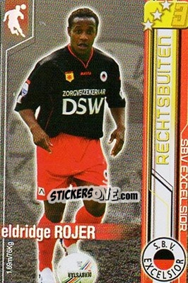 Sticker Eldridge Rojer - All Stars Eredivisie 2007-2008 - Magicboxint