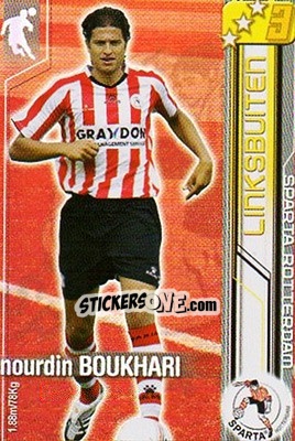 Sticker Nourdin Boukhari - All Stars Eredivisie 2007-2008 - Magicboxint