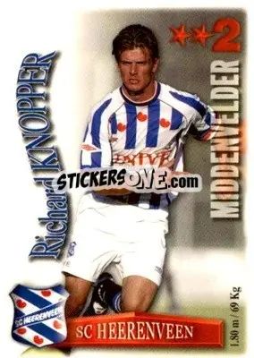 Sticker Richard Knopper - All Stars Eredivisie 2003-2004 - Magicboxint