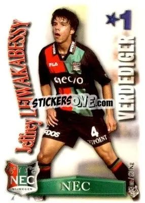 Cromo Jeffrey Leiwakabessy - All Stars Eredivisie 2003-2004 - Magicboxint