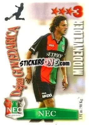 Sticker Dejan Govedarica - All Stars Eredivisie 2003-2004 - Magicboxint