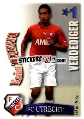 Sticker Karim Touzani - All Stars Eredivisie 2003-2004 - Magicboxint
