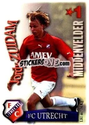 Sticker Jordy Zuidam - All Stars Eredivisie 2003-2004 - Magicboxint