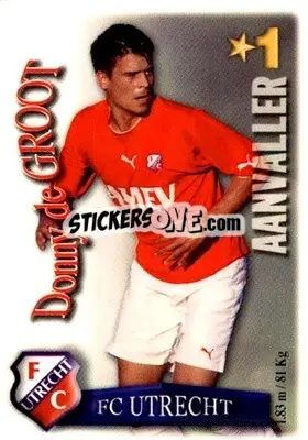 Sticker Donny de Groot - All Stars Eredivisie 2003-2004 - Magicboxint