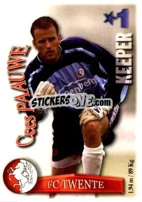 Sticker Cees Paauwe - All Stars Eredivisie 2003-2004 - Magicboxint