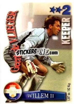 Sticker Geert de Vlieger - All Stars Eredivisie 2003-2004 - Magicboxint