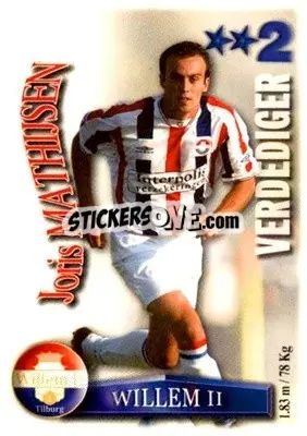 Sticker Joris Mathijsen - All Stars Eredivisie 2003-2004 - Magicboxint