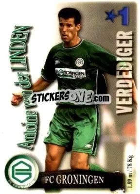 Sticker Antoine van der Linden - All Stars Eredivisie 2003-2004 - Magicboxint