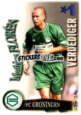 Sticker Mathias Florén - All Stars Eredivisie 2003-2004 - Magicboxint