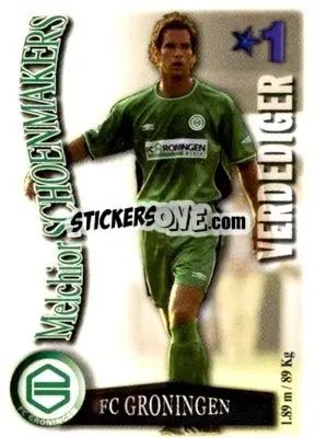 Sticker Melchior Schoenmakers - All Stars Eredivisie 2003-2004 - Magicboxint